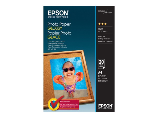 Epson Glänzend - A4 (210 x 297 mm) - 200 g/m²