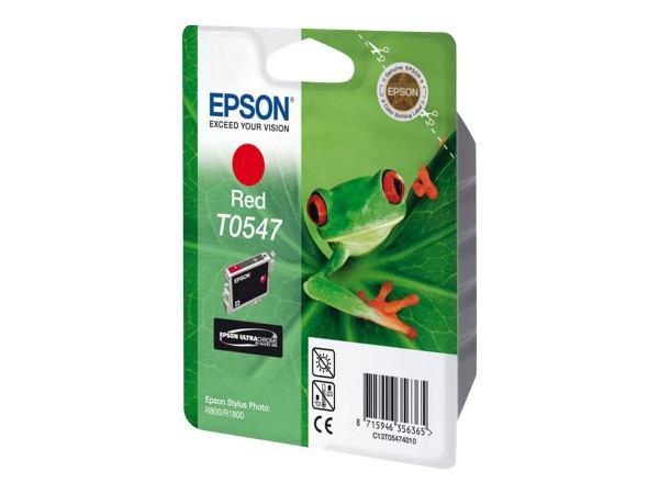 Epson T0547 - 13 ml - Rot - Original - Blisterverpackung