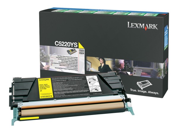 Lexmark Gelb - Original - Tonerpatrone LCCP, LRP