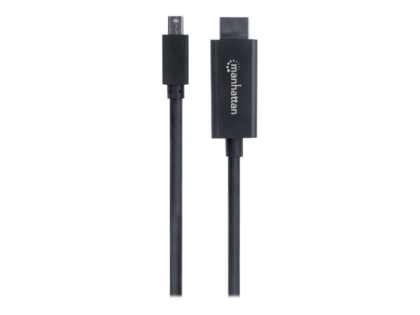 Manhattan Mini DisplayPort to HDMI Cable, 1080p, 1.8m, 1080p@60Hz (1920x1080p)