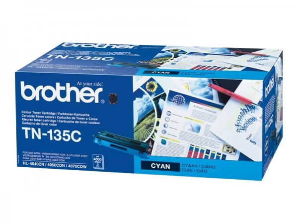 Brother TN-135C - Hohe Ergiebigkeit - Cyan - Original