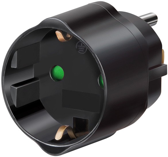 Brennenstuhl Travel Adapter - 250 V - Schwarz - 15 A