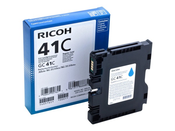Ricoh Cyan - Original - Tintenpatrone - für Ricoh Aficio SG 3100