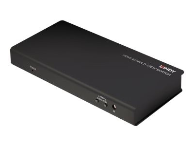 Lindy HDMI 4x1 Multi-View Switch - Video/Audio-Schalter