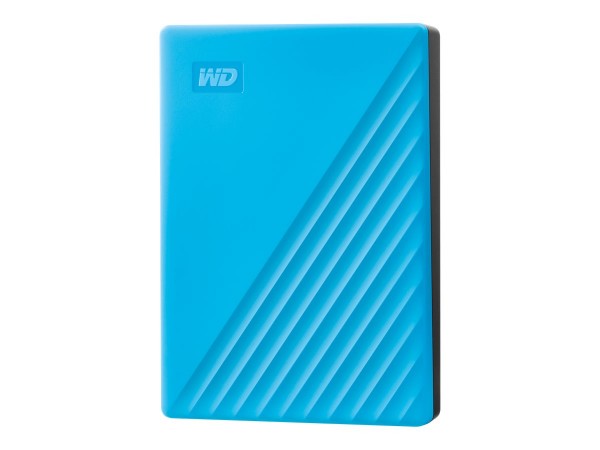 WD My Passport WDBPKJ0040BBL - Festplatte - verschlüsselt - 4 TB - extern (tragbar)