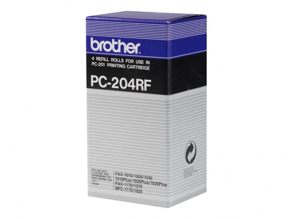 Brother 4er-Pack - Schwarz - Thermotransfer-Farbband