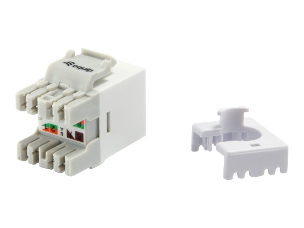 equip Pro - Keystone Jack - RJ-45 - weiß (Packung mit 8)