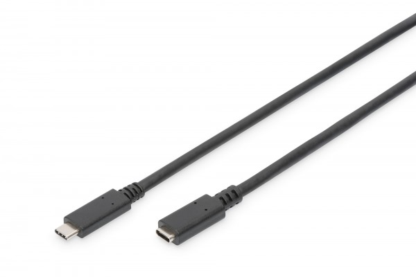 DIGITUS USB Type-C Gen2 Verlängerungskabel, Type-C to C