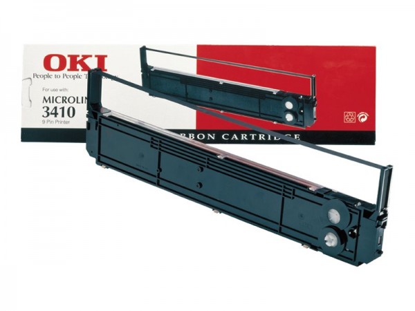 OKI 1 - Schwarz - Farbband - für Microline