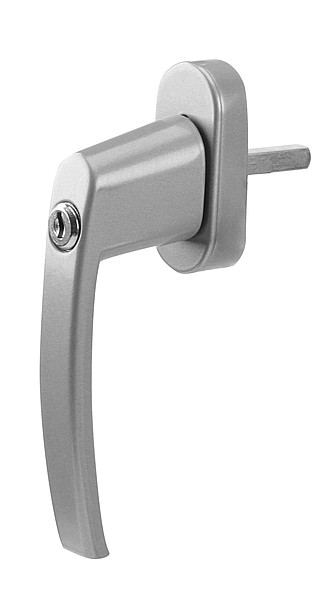 Olympia FGS 100 - Window locking handle - Silber - Aluminium - Einfarbig - Cylinder lock