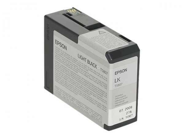 Epson T5807 - Druckerpatrone - 1 x hellschwarz