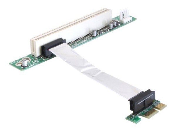 Delock Riser card PCI Express x1 > PCI 32Bit 5 V with flexible cable