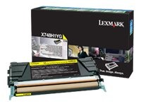 Lexmark Gelb - Original - Tonerpatrone Lexmark Corporate