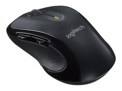 Logitech M510 - Maus - Für Rechtshänder - Laser - 5 Tasten - kabellos - 2.4 GHz - kabelloser Empfäng