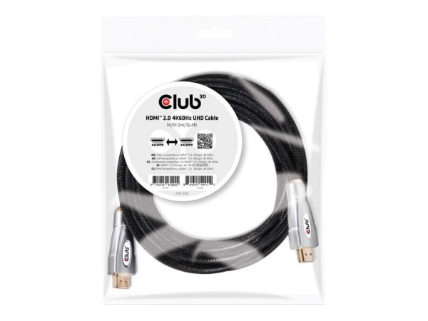 Club 3D CAC-2312 - HDMI mit Ethernetkabel - HDMI (M)
