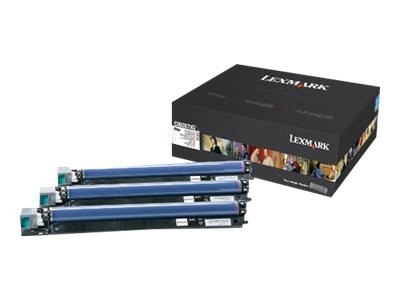 Lexmark Cyan - Fotoleiter-Kit LCCP (Packung mit 3)