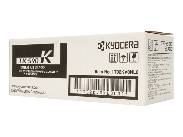 Kyocera TK 590K - Schwarz - Original - Tonersatz