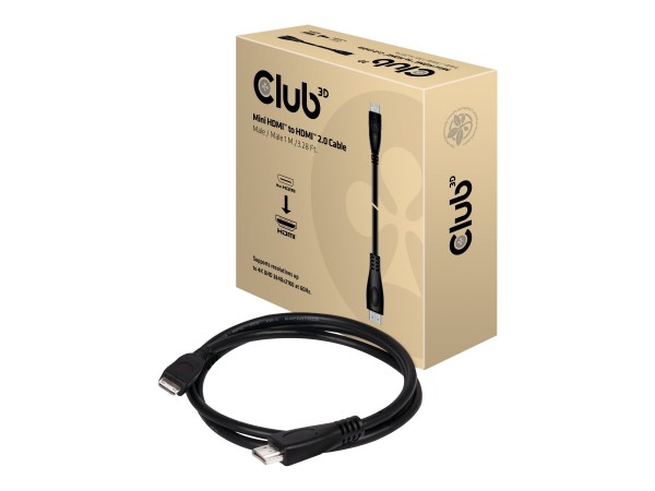 Club 3D CAC-1350 - HDMI-Kabel - mini HDMI (M)