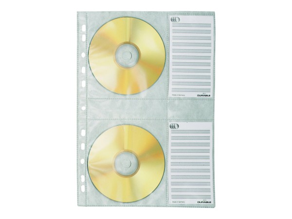 Durable CD-Umschläge - Kapazität: 4 CD/DVD
