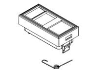 equip Gehäuse mit modularen Einsätzen - 1 Anschluss