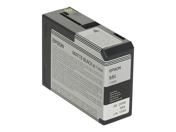 Epson T5808 - 80 ml - mattschwarz - Original