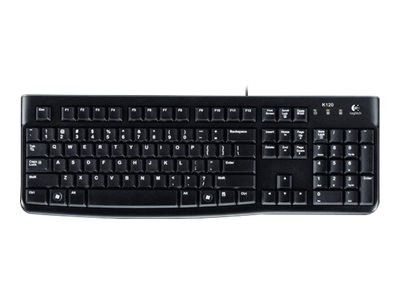 Logitech Tastatur-USB LOGITECH K120 black