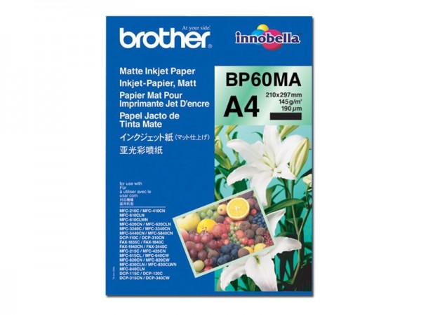 Brother BP 60MA Matte Inkjet Paper - Matt - A4 (210 x 297 mm)