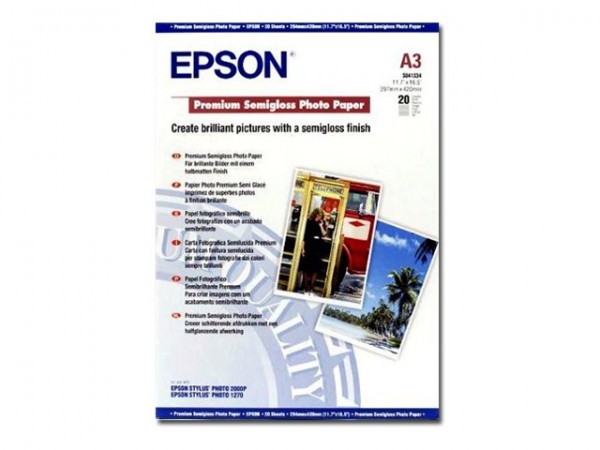 Epson Premium - Halbglänzend - A3 (297 x 420 mm)