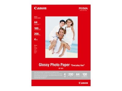 Canon GP-501 - Glänzend - 100 x 150 mm 100 Blatt Fotopapier