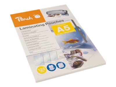 Peach 125 Mikron - 25er-Pack - durchsichtig - A5 (148 x 210 mm)