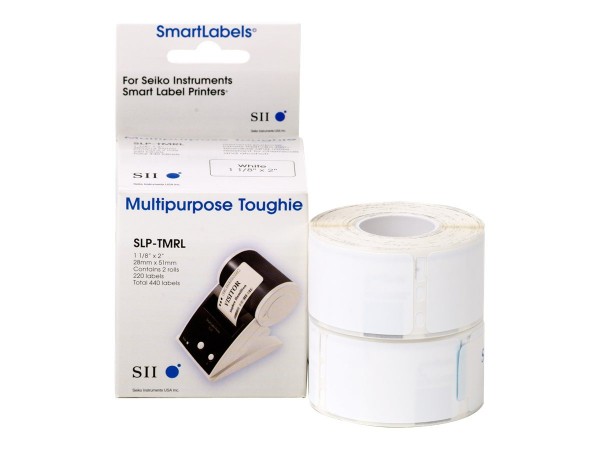 Seiko Instruments SLP-TMRL - Papier - permanenter Klebstoff - weiß - 28 x 51 mm 440 Etikett(en) (2 R