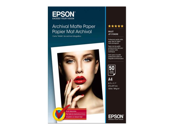 Epson Archival Matte Paper - Matt - A4 (210 x 297 mm)