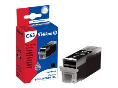 Pelikan C63 - 24 ml - Schwarz - Tintenpatrone (Alternative zu: Canon PGI-570PGBKXL)