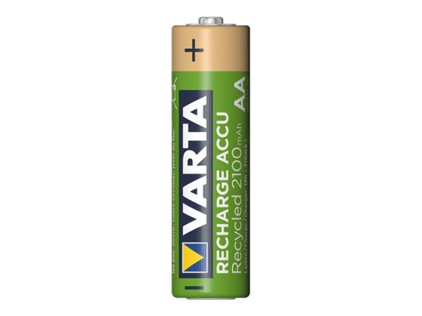 Varta Recharge Accu Recycled 56816 - Batterie 4 x AA-Typ - NiMH - (wiederaufladbar)