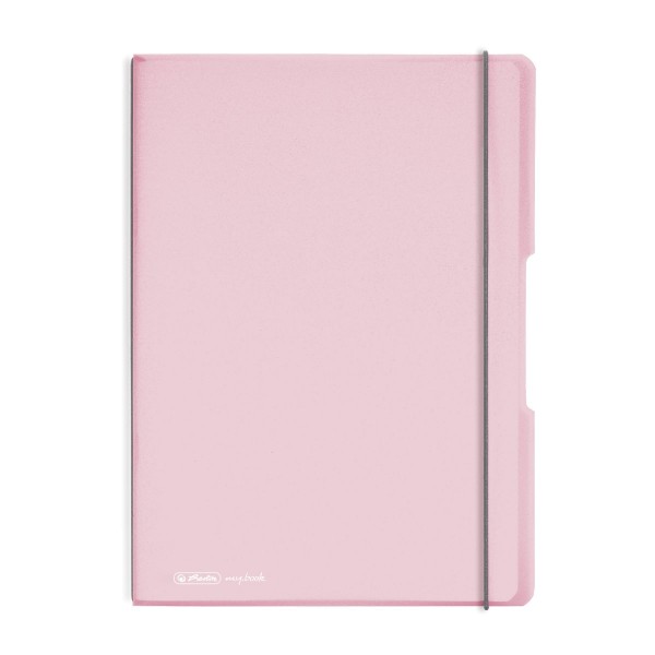Herlitz 11408648 - Einfarbig - Pink - A4 - 80 Blätter - 80 g/m² - Hardcover