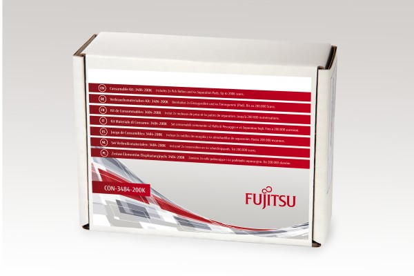 Fujitsu Consumable Kit: 3484-200K - Scanner - Verbrauchsmaterialienkit