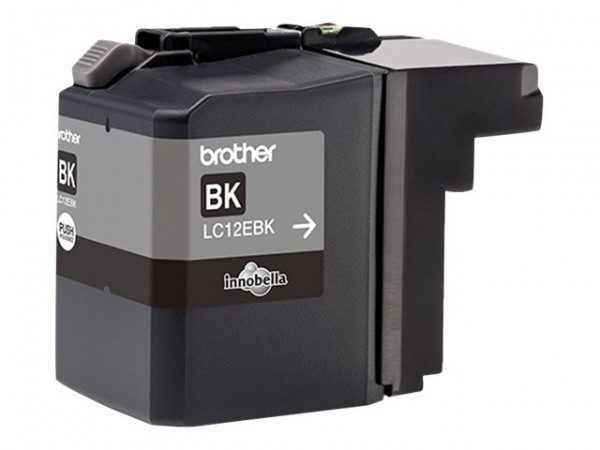 Brother LC-12EBK - XL-Kapazität - Schwarz - Original