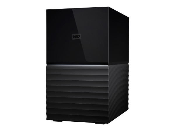 WD My Book Duo WDBFBE0200JBK - Festplatten-Array - 20 TB - 2 Schächte - HDD 10 TB x 2 - USB 3.1 (ext