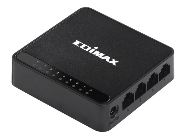 Edimax ES-3308P V3 - Switch - unmanaged - 8 x 10/100