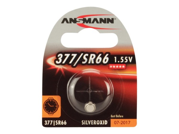 Ansmann Batterie SR66 - Silberoxid - 19 mAh