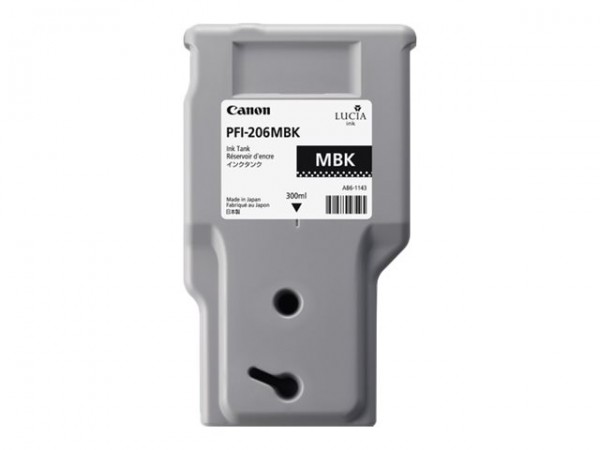 Canon PFI-206 MBK - 300 ml - mattschwarz - Original
