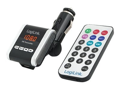 LogiLink FM Transmitter with MP3 Player - FM-Transmitter