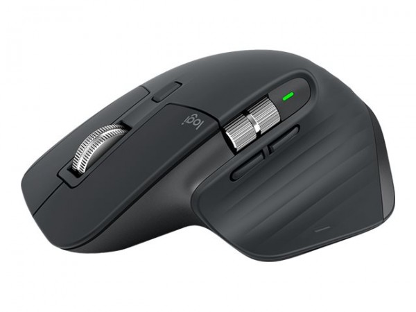 Logitech MX Master 3 - Maus - Laser - 7 Tasten - kabellos - Bluetooth, 2.4 GHz - kabelloser Empfänge