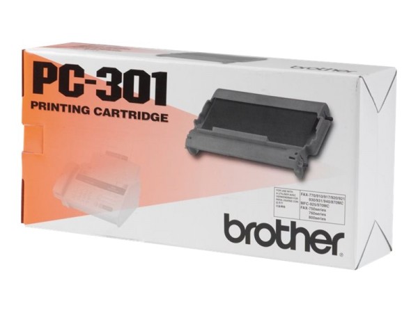 Brother PC301 - 1 - Schwarz - Farbband - für Brother MFC-970, MFC-970MC