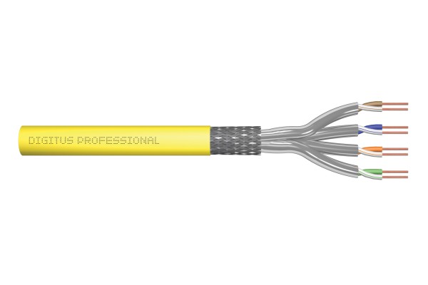 DIGITUS Cat.7A S/FTP Verlegekabel, 1000 m, simplex, Dca