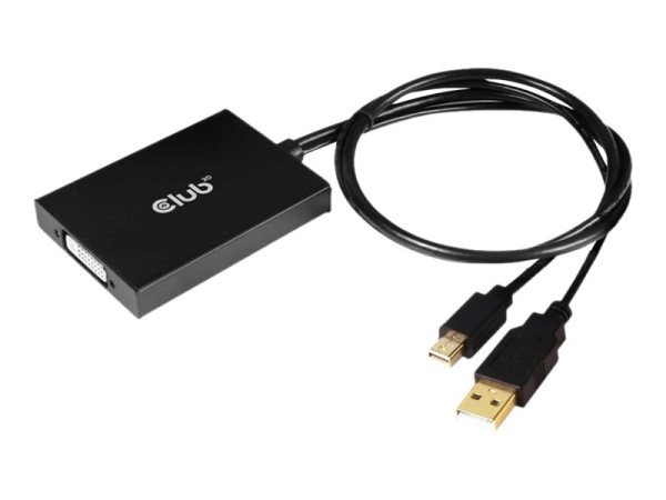 Club 3D DisplayPort / DVI adapter - Dual Link - USB (nur Strom)