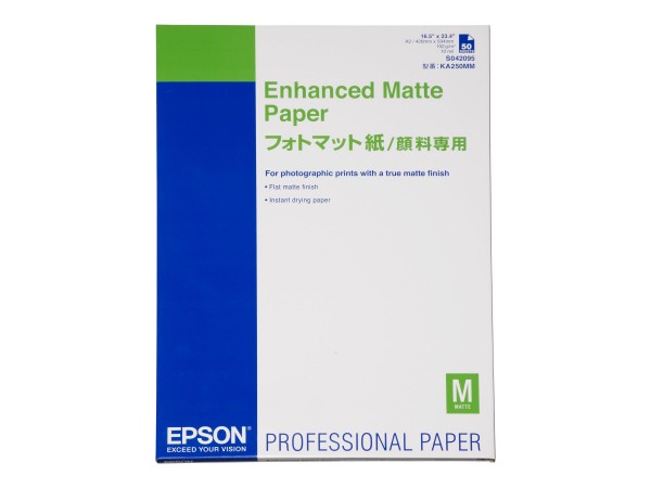 Epson Enhanced Matte - Papier, matt - A2 (420 x 594 mm)