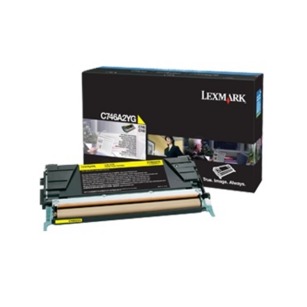 Lexmark Gelb - Original - Tonerpatrone Lexmark Corporate