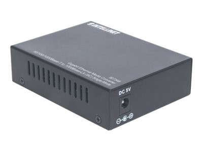 Intellinet Gigabit Ethernet Single Mode Media Converter, 10/100/1000Base-T to 1000Base-Lx (SC)