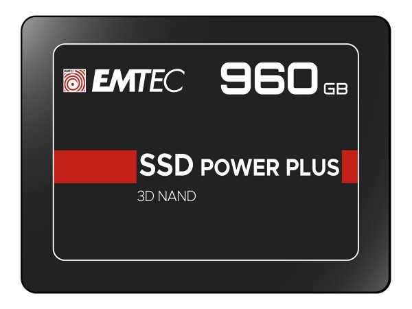 EMTEC X150 Power Plus 3D NAND - 960 GB SSD - intern - 2.5" (6.4 cm)